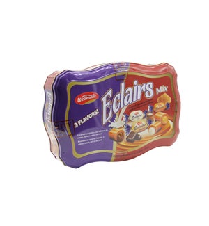 Wellmade Eclairs 3 Assorted flavors tin 700g * 8